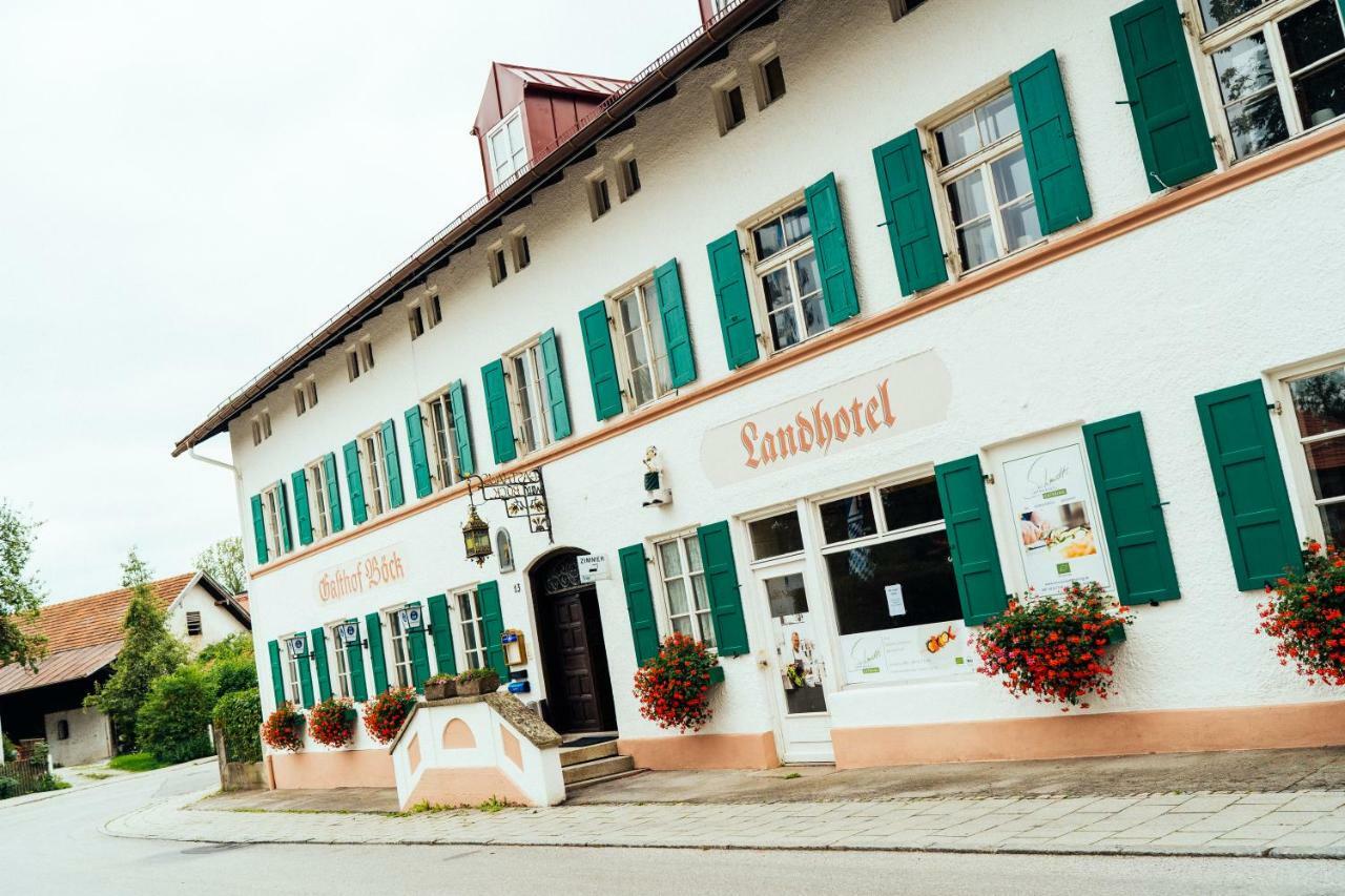 Landgasthof Boeck Hotel Unterbrunn Bagian luar foto